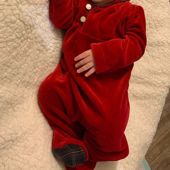 COPY - Bundle Chris baby Ralph Lauren  and mudpie Christmas hat - Picture 2 of 5